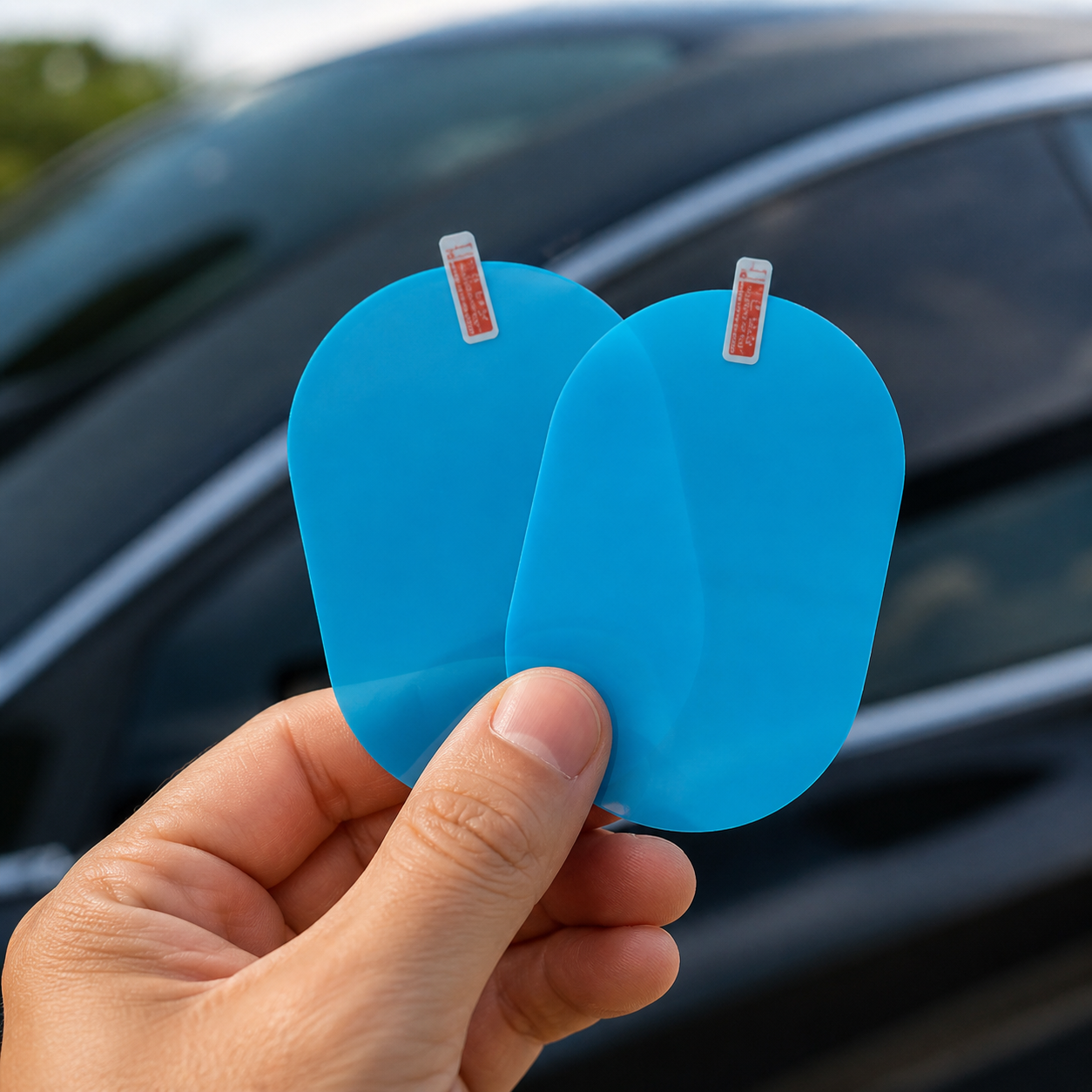 Carivaa Anti-Fog Side Mirror Protection Film